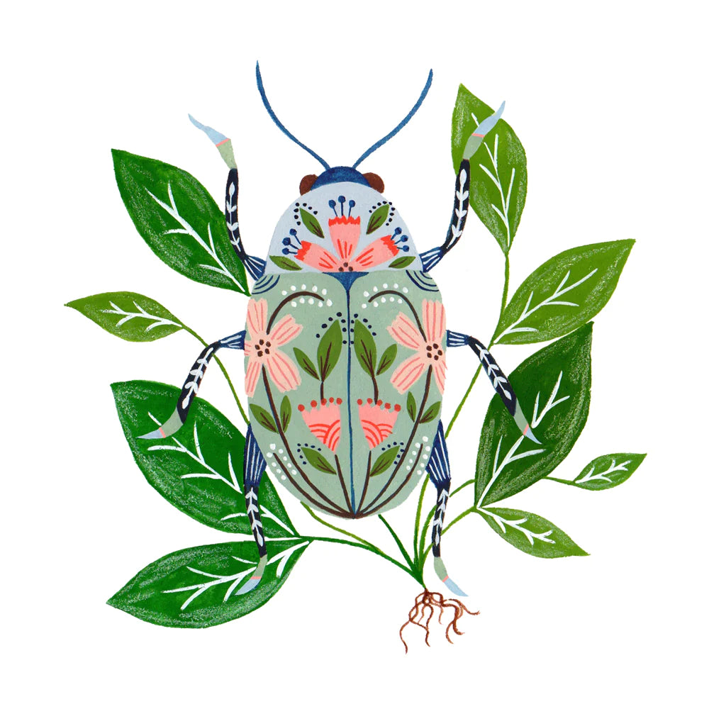 Flora Waycott's ' Beetle ' print