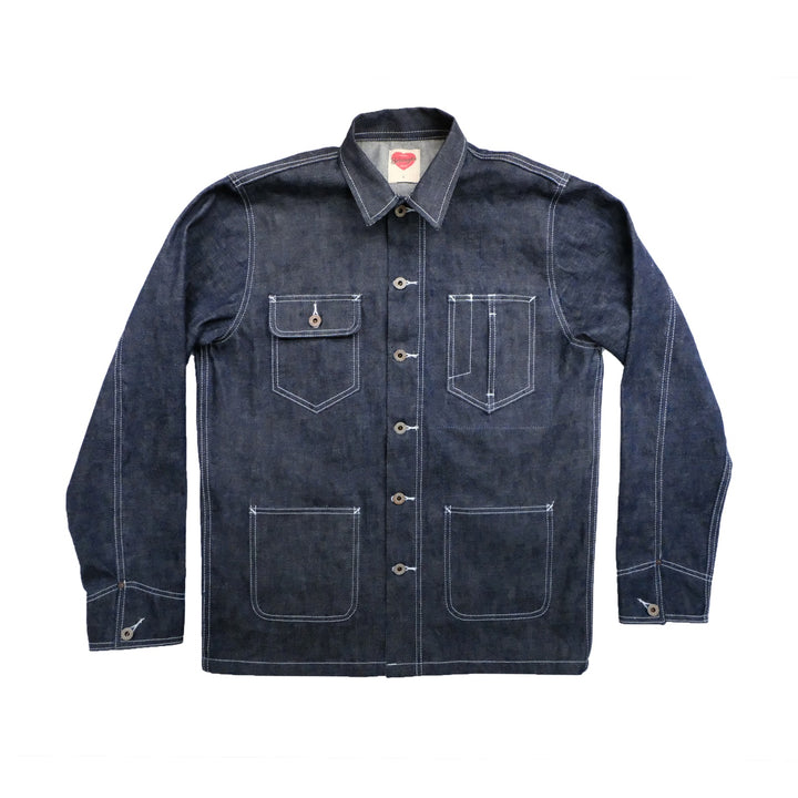 Denim Chore Coat by Nama x Boroughs Made Good