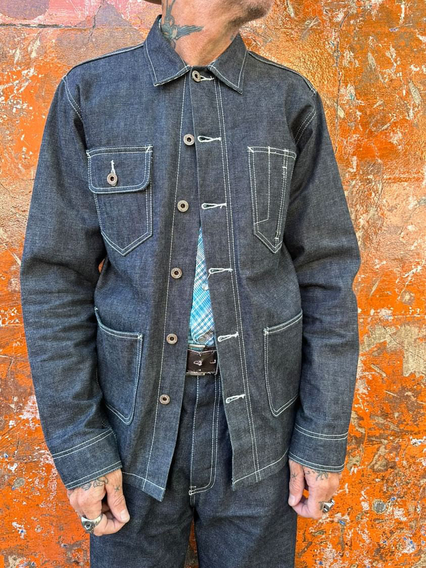 Denim Chore Coat by Nama x Boroughs Made Good