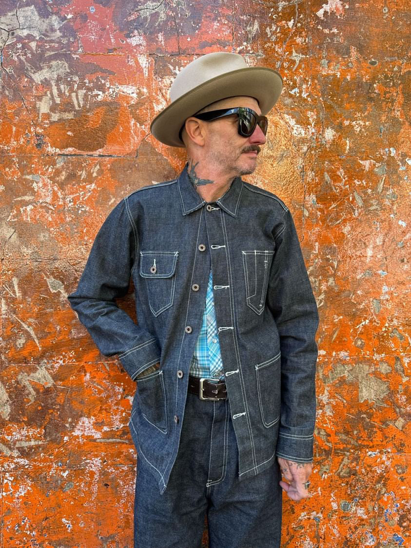 Denim Chore Coat by Nama x Boroughs Made Good – westernportsupplyco