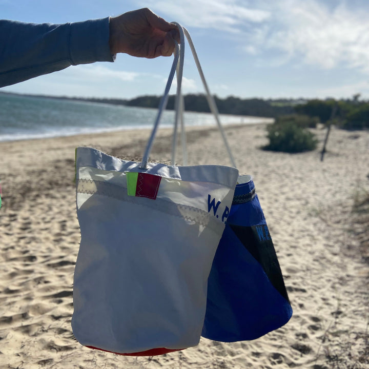 Stowaway Tote / Blue