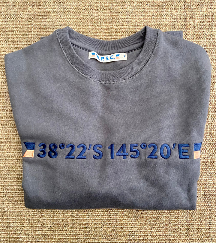 W.P.S.C  CO-ORDINATES Sweatshirt in Slate