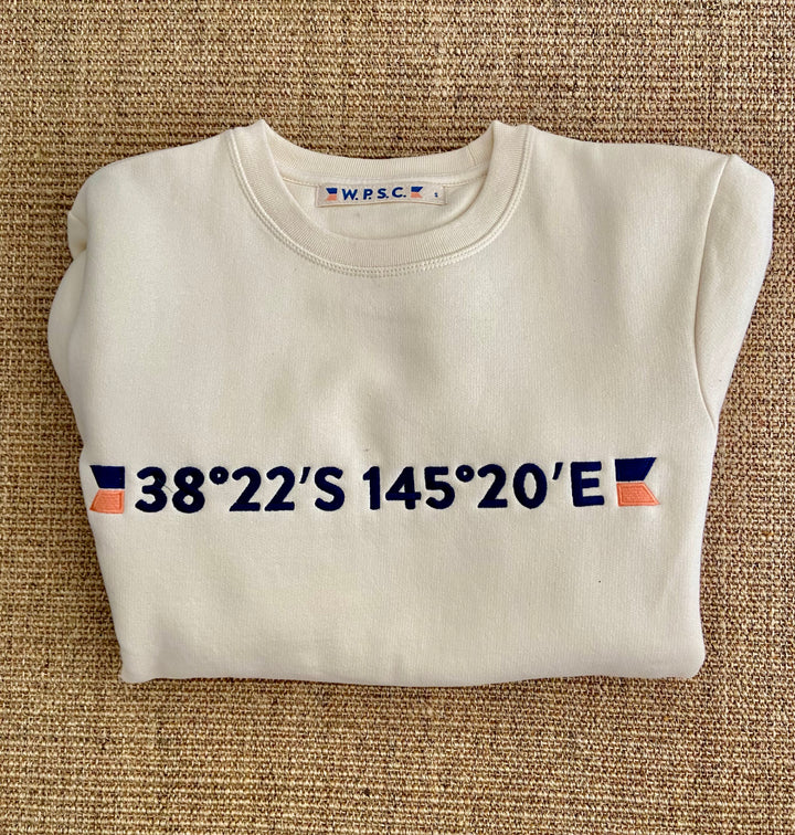 W.P.S.C CO-ORDINATES Sweatshirt n Natural