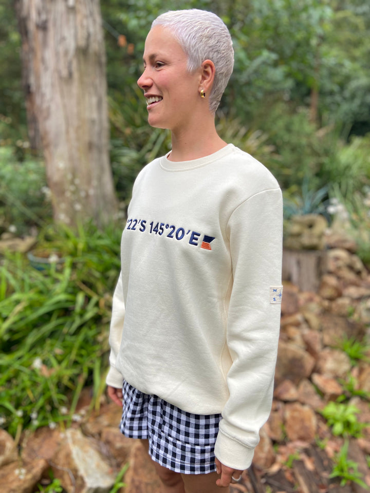 W.P.S.C CO-ORDINATES Sweatshirt n Natural