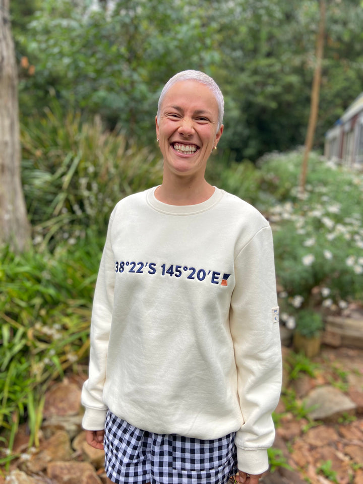 W.P.S.C CO-ORDINATES Sweatshirt n Natural