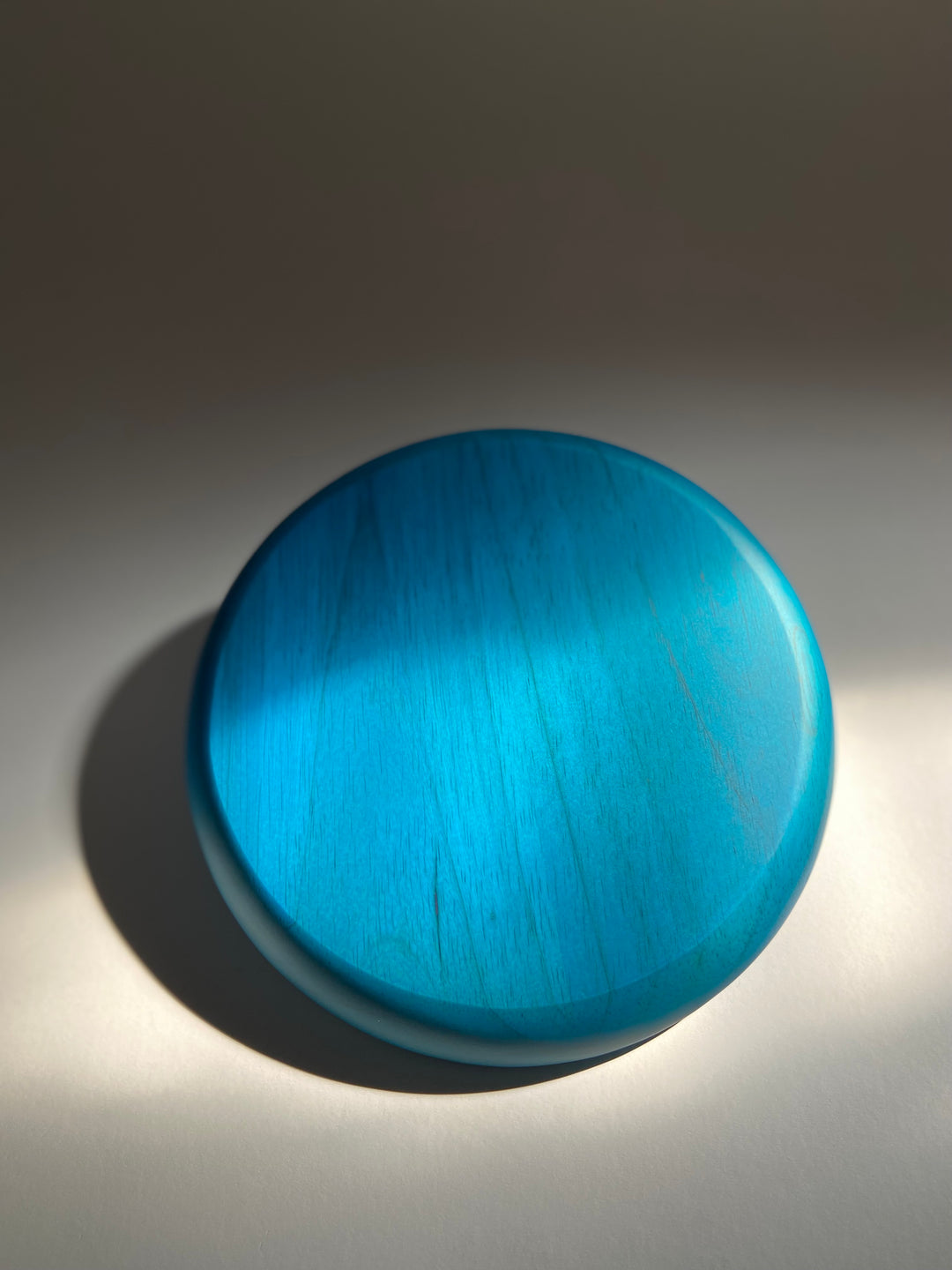 the blue base of the  double sided lacquer plate