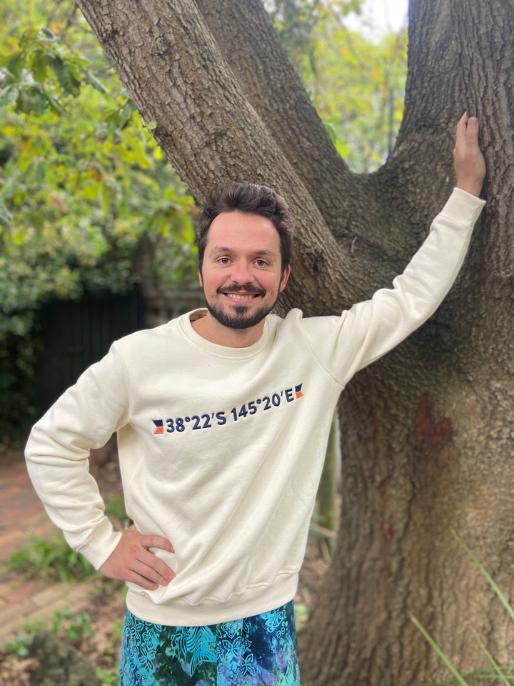 W.P.S.C CO-ORDINATES Sweatshirt n Natural