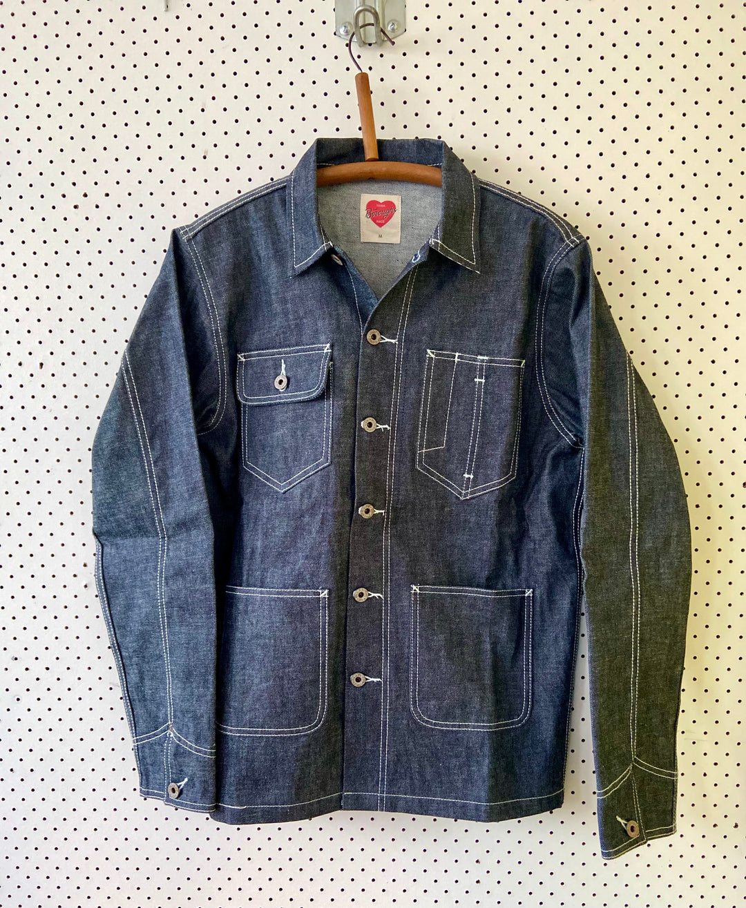 Denim Chore Coat by Nama x Boroughs Made Good