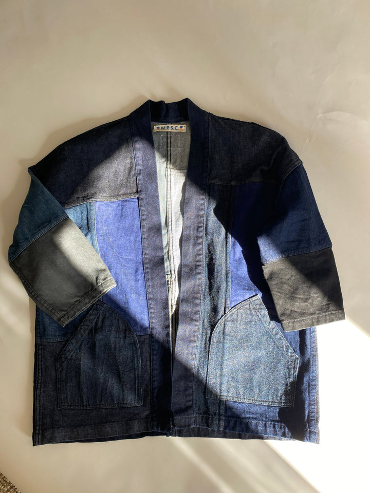 SOLD OUT! Patchwork Denim Haori - W.P.S.C. + Nama Denim