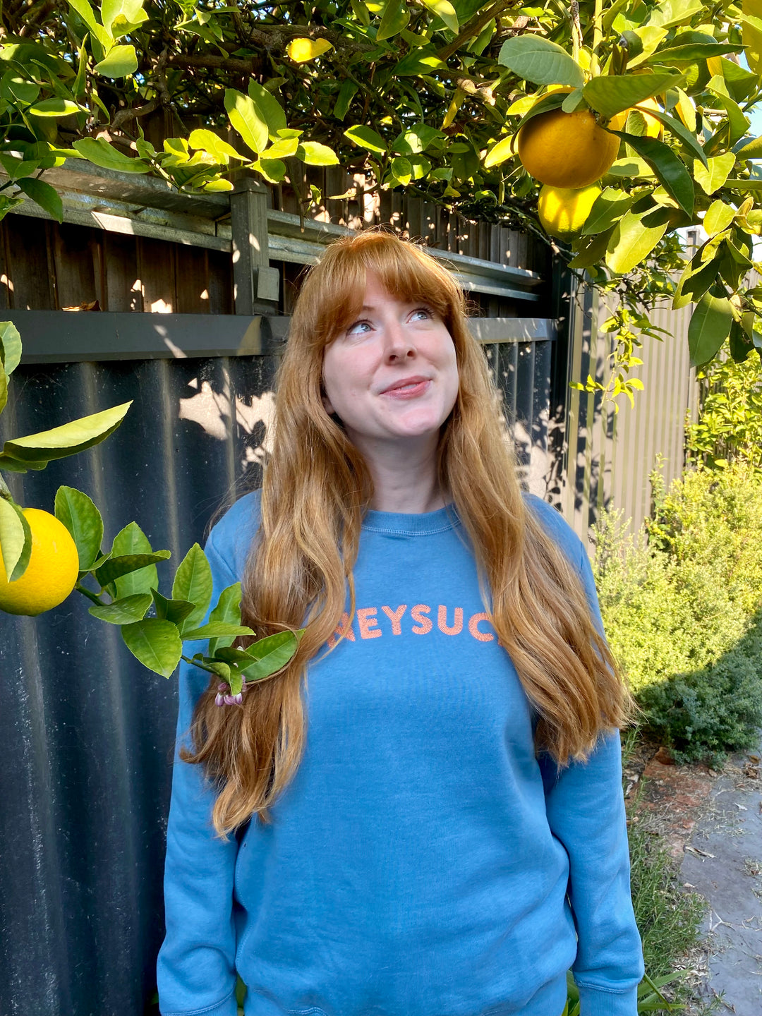 W.P.S.C Sweatshirt HONEYSUCKLE in Sky Blue