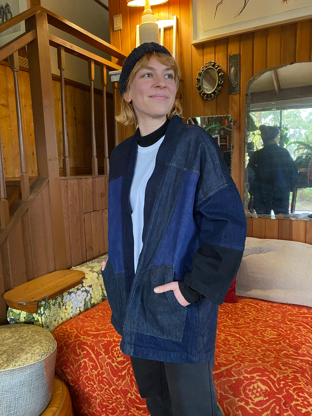 SOLD OUT! Patchwork Denim Haori - W.P.S.C. + Nama Denim