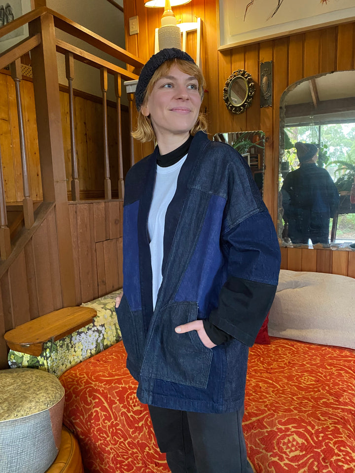 SOLD OUT! Patchwork Denim Haori - W.P.S.C. + Nama Denim