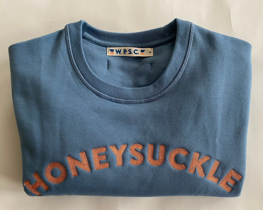 W.P.S.C Sweatshirt HONEYSUCKLE in Sky Blue