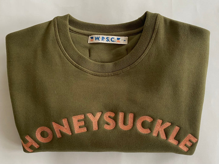 W.P.S.C Sweatshirt HONEYSUCKLE in Moss Green